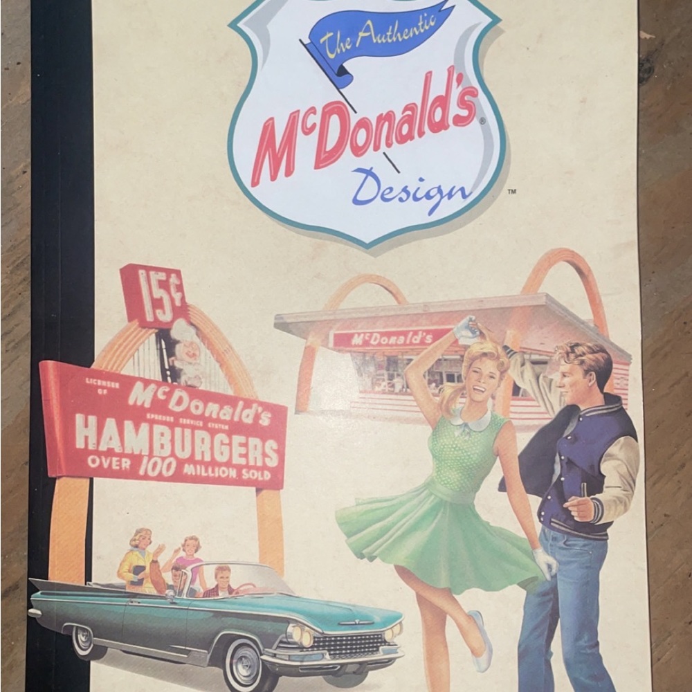 Vintage McDonald’s portfolio folder